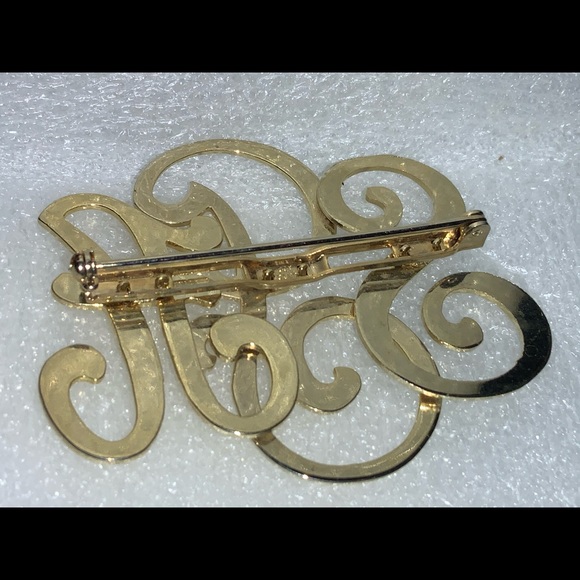 Pat Pend SGS INITIALS BROOCH - Picture 5 of 7